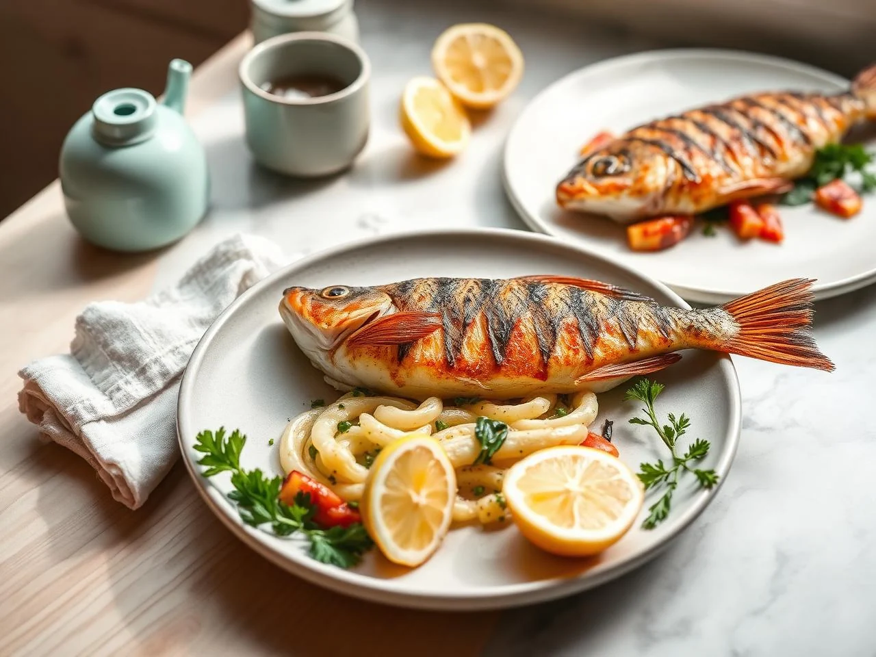 Grilled Perch