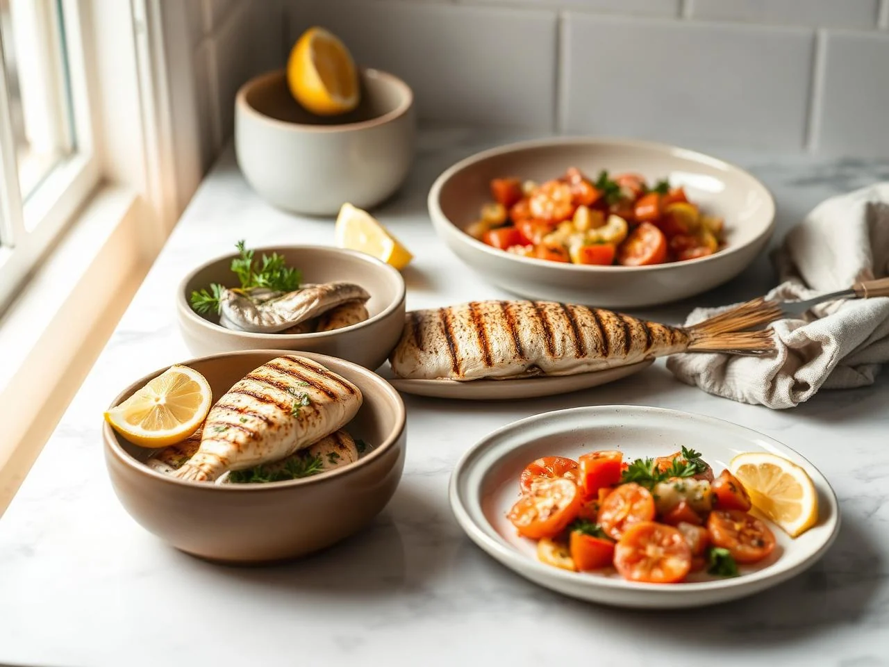 Grilled Pike