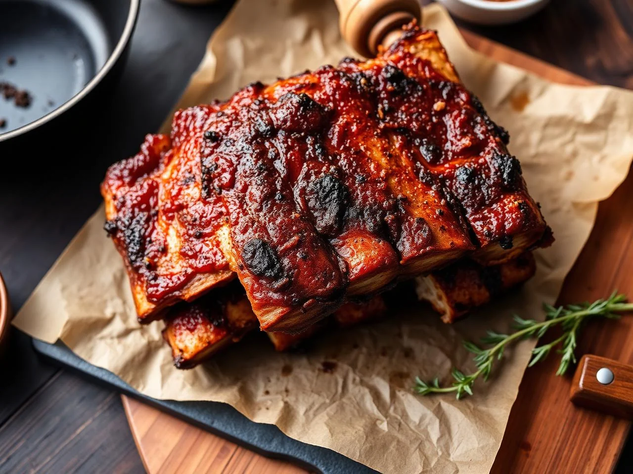 Grilled Pork Ribs