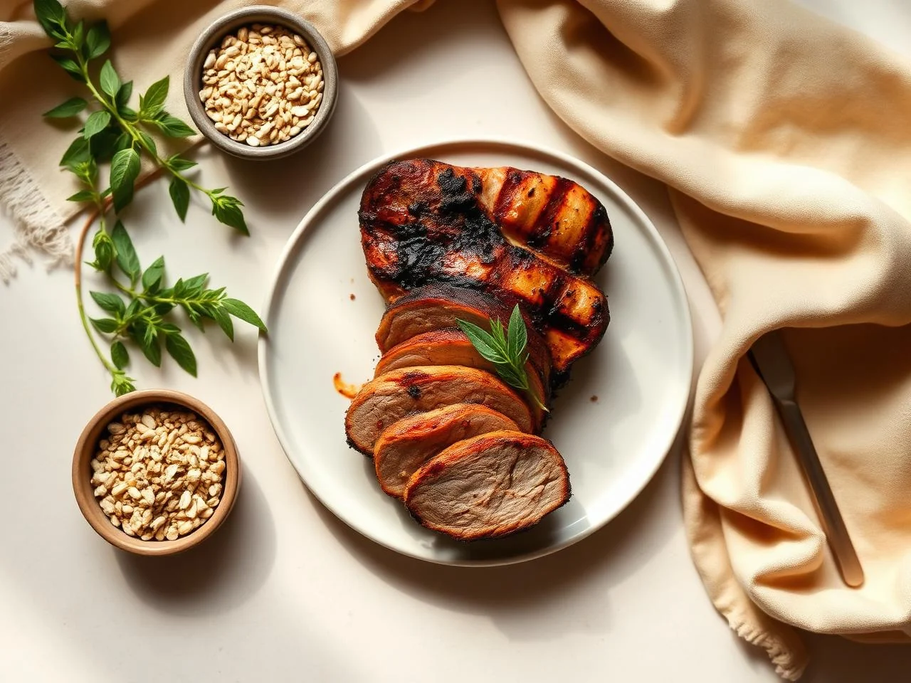 Grilled Pork Tenderloin