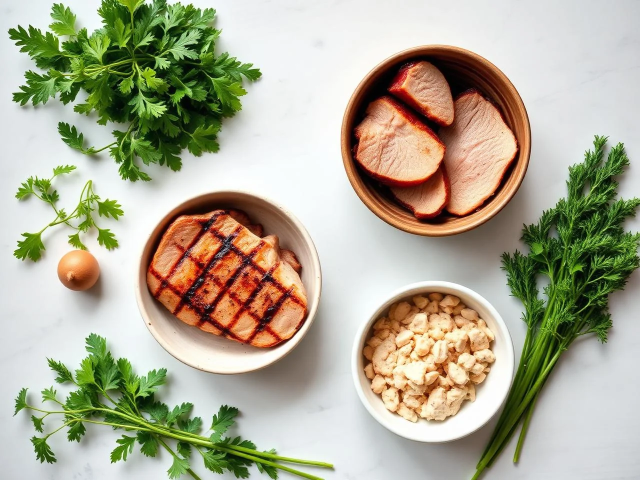 Ingredients for Grilled Pork Tenderloin