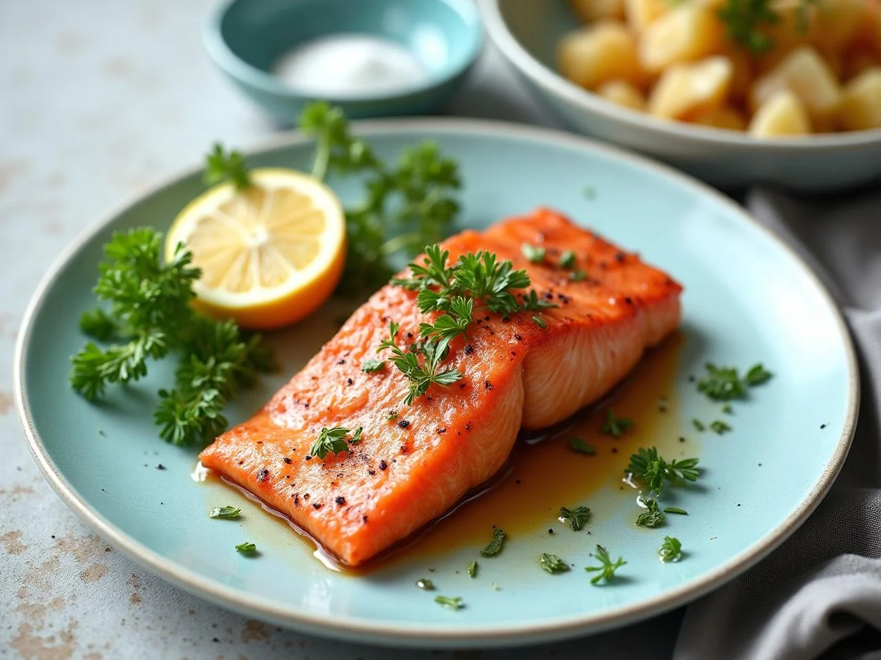 Grilled Salmon Fillets