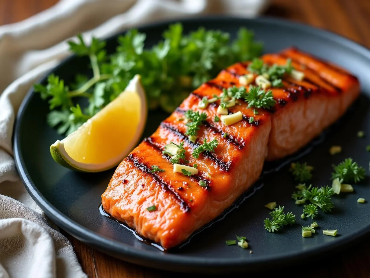 Grilled Salmon