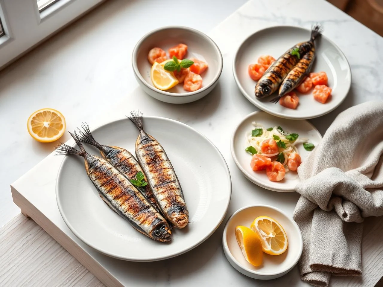 Grilled Sardines