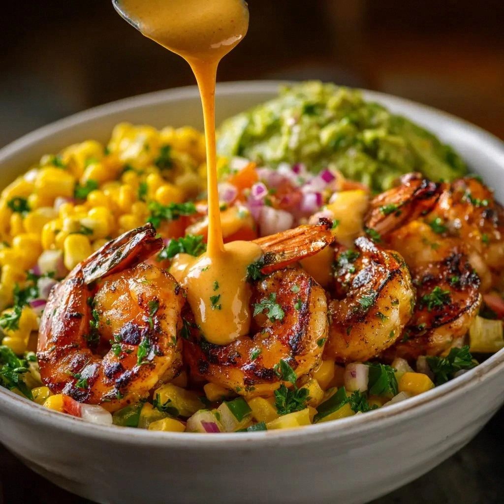 Grilled Shrimp Bowl with Cilan