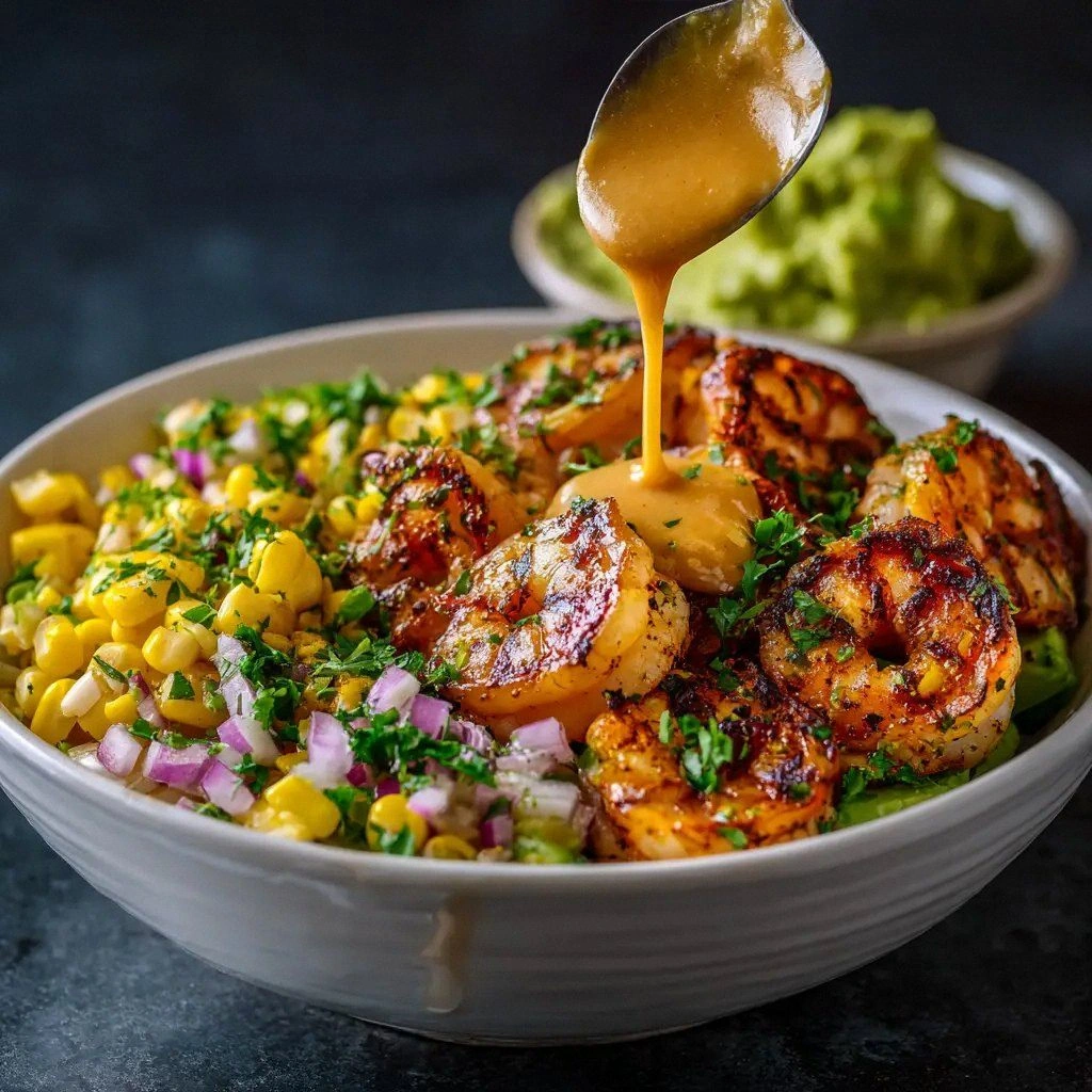Grilled Shrimp Bowl with Cilan