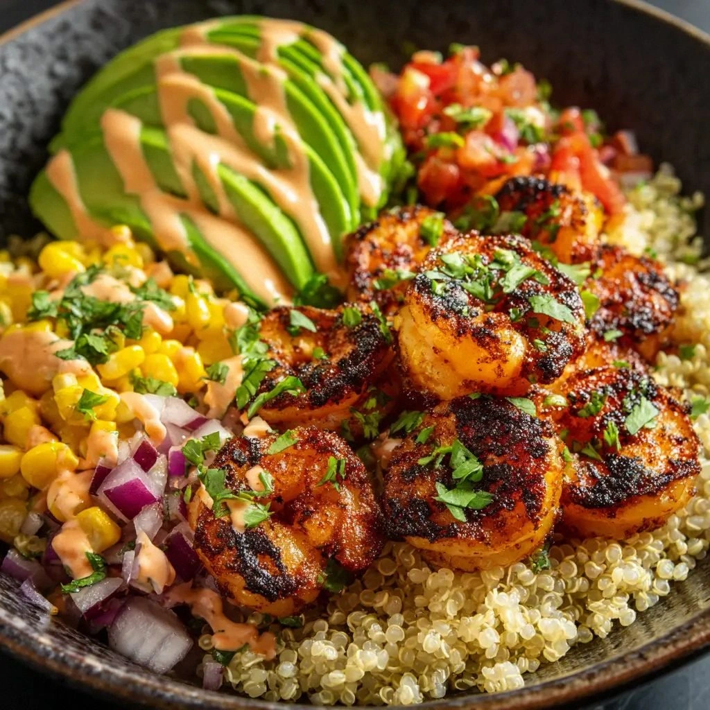 Grilled Shrimp Bowl with Cilan