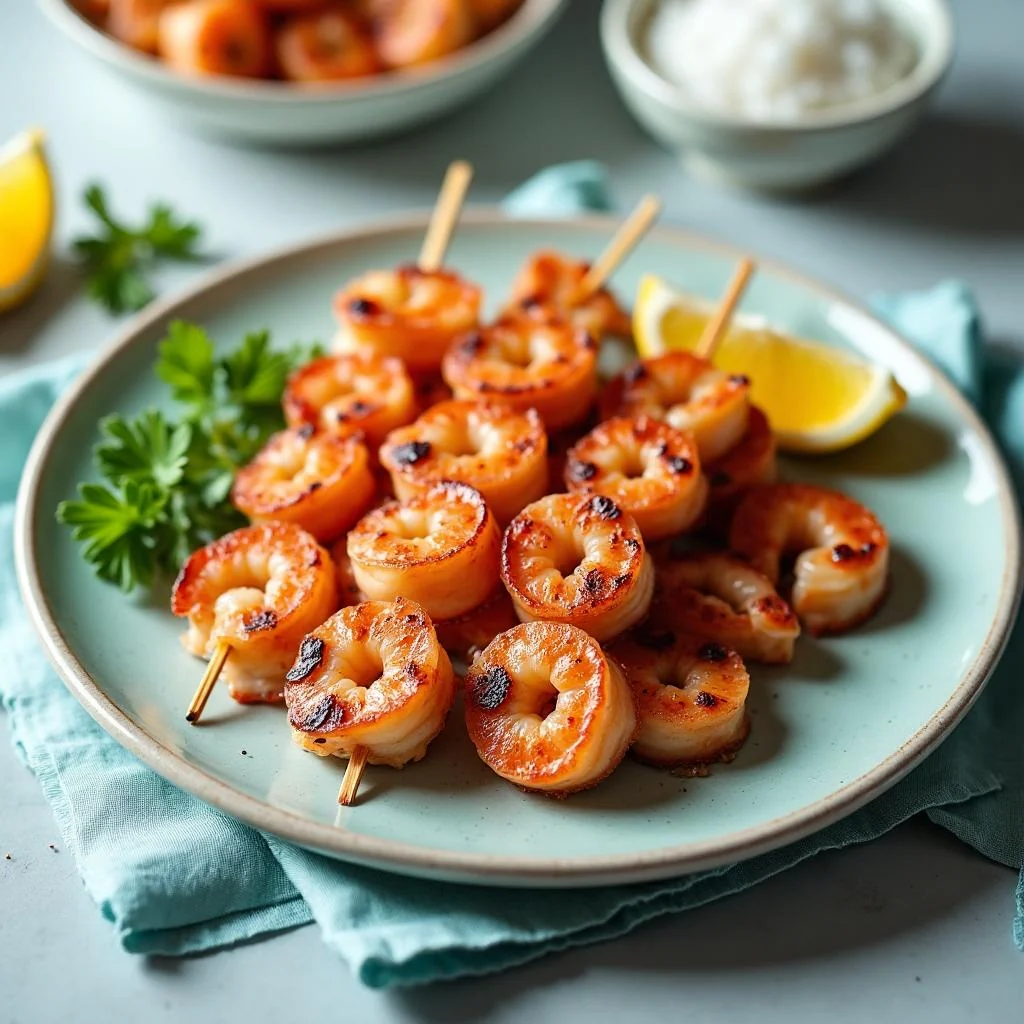 Grilled Shrimp Skewers