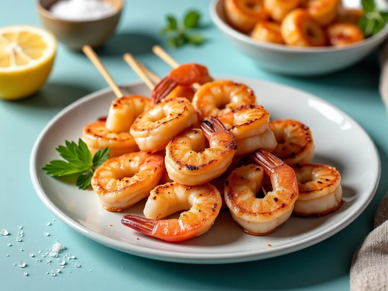 Grilled Shrimp Skewers