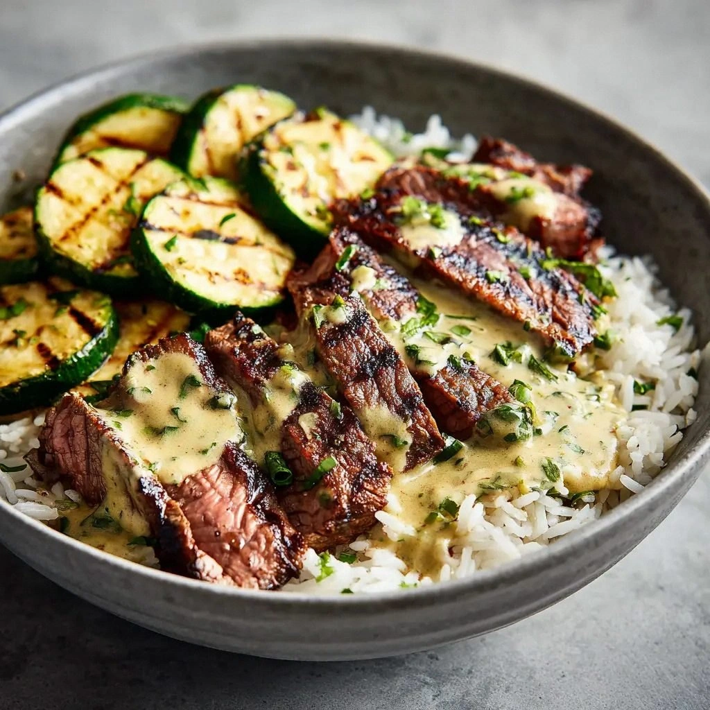 Grilled Steak Bowl Recipe (Bet