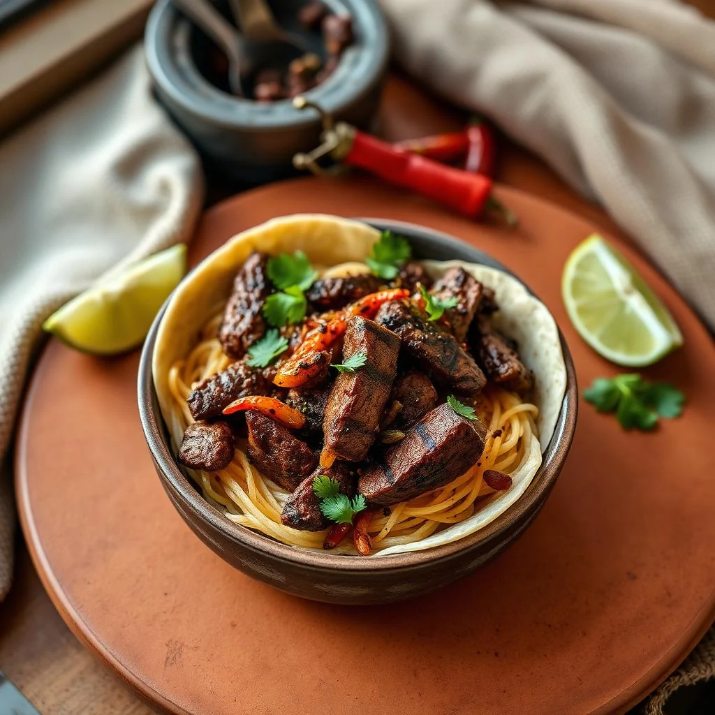 Grilled Steak Fajita Burrito Bowl