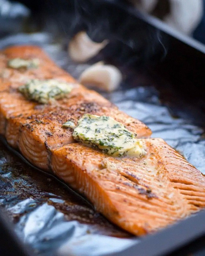 Grilled Steelhead Trout with Herb Butter is Amazing!