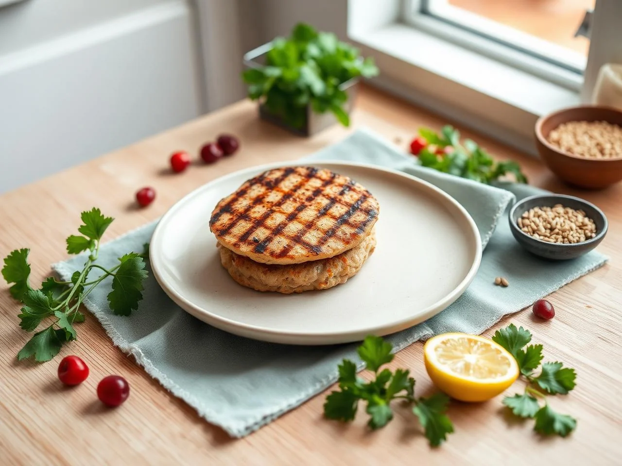 Grilled Turkey Burgers