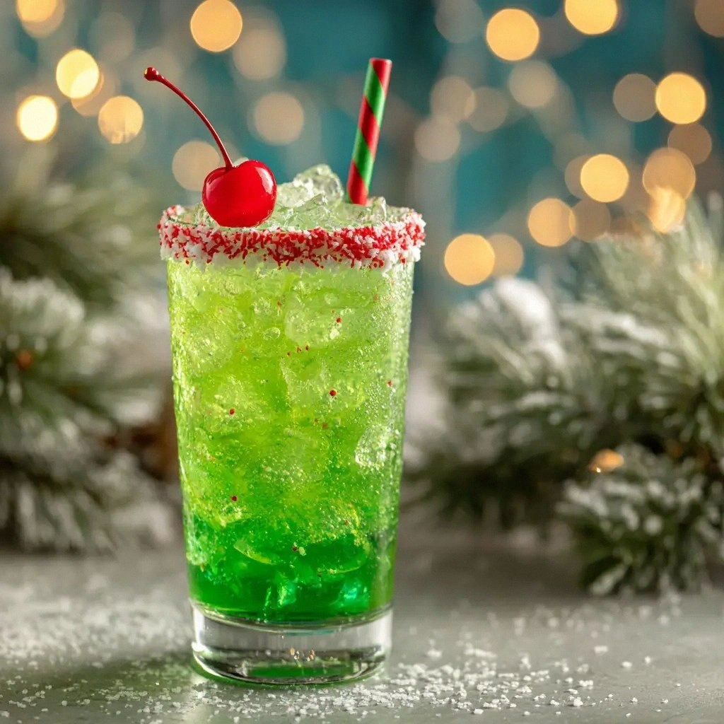 Grinch Cocktail (The Best Fest