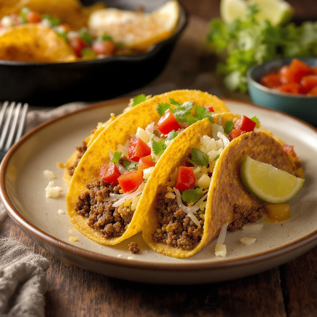 Ground Beef Tacos