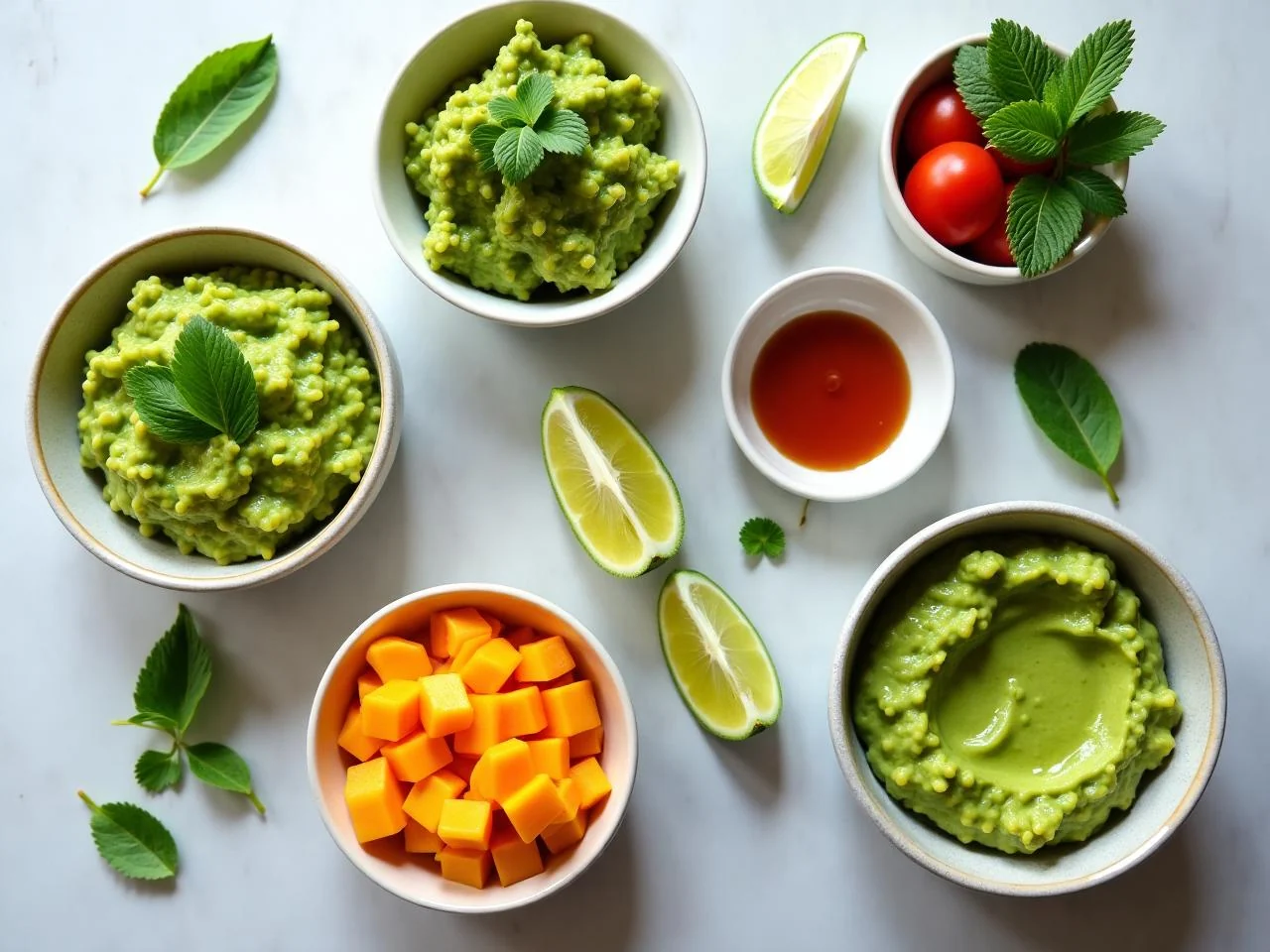 Ingredients for Guacamole