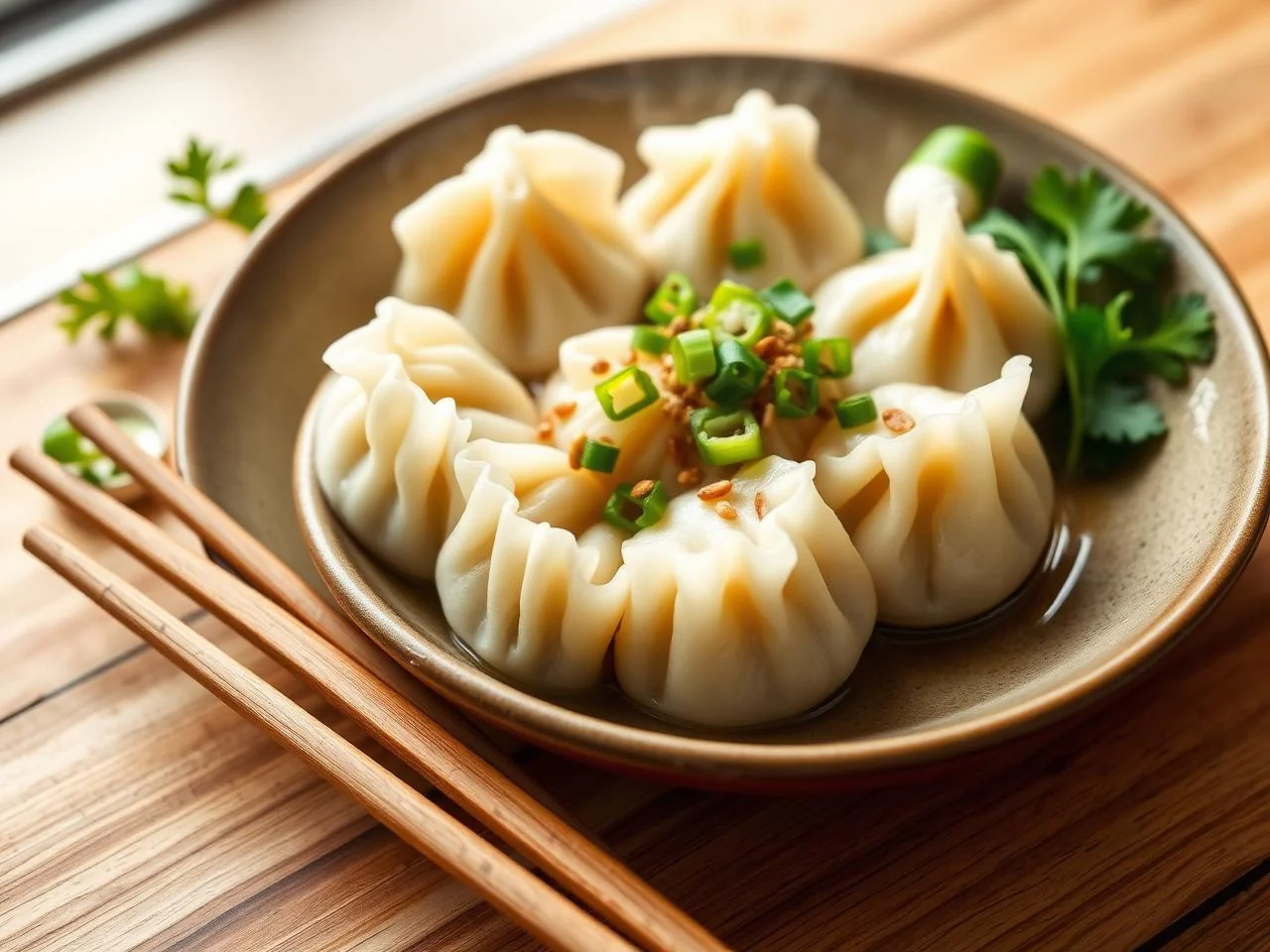 Ha Gow Steamed Shrimp And Chive Dumplings