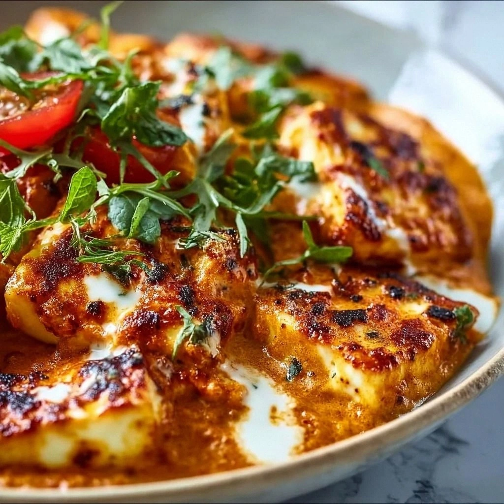 Halloumi Butter Chicken