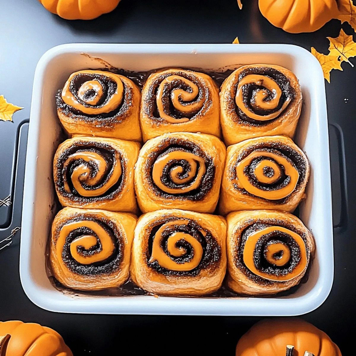 Halloween Cinnamon Rolls That Will Haunt Your Taste Buds