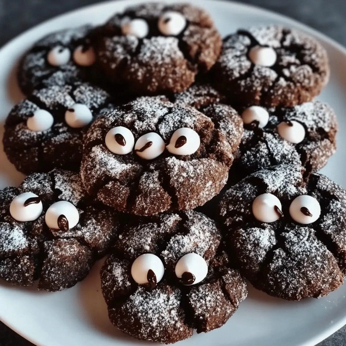 Halloween Crinkle Cookies that Spark Joy and Sweet Surprises