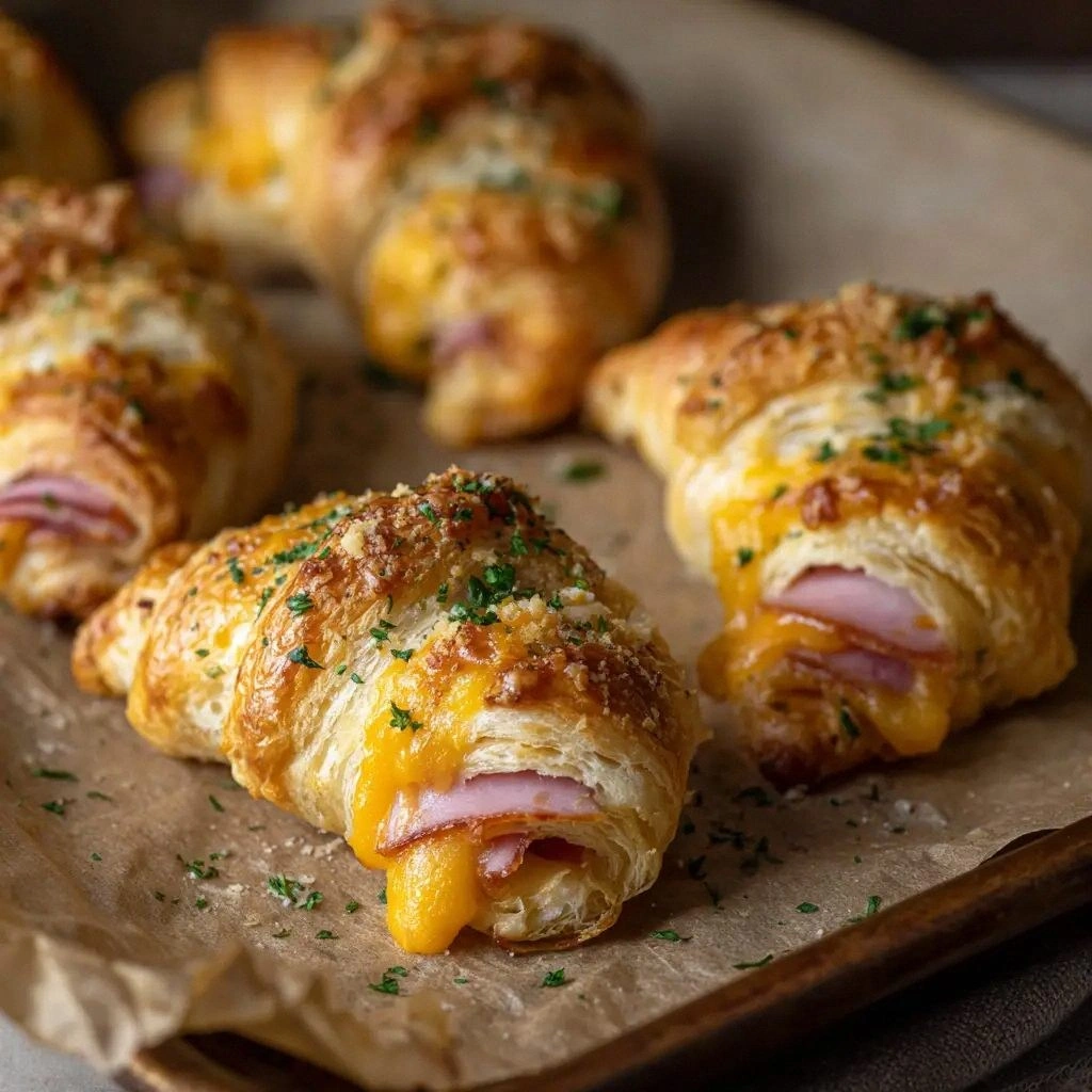 Ham and Cheese Crescent Roll-U