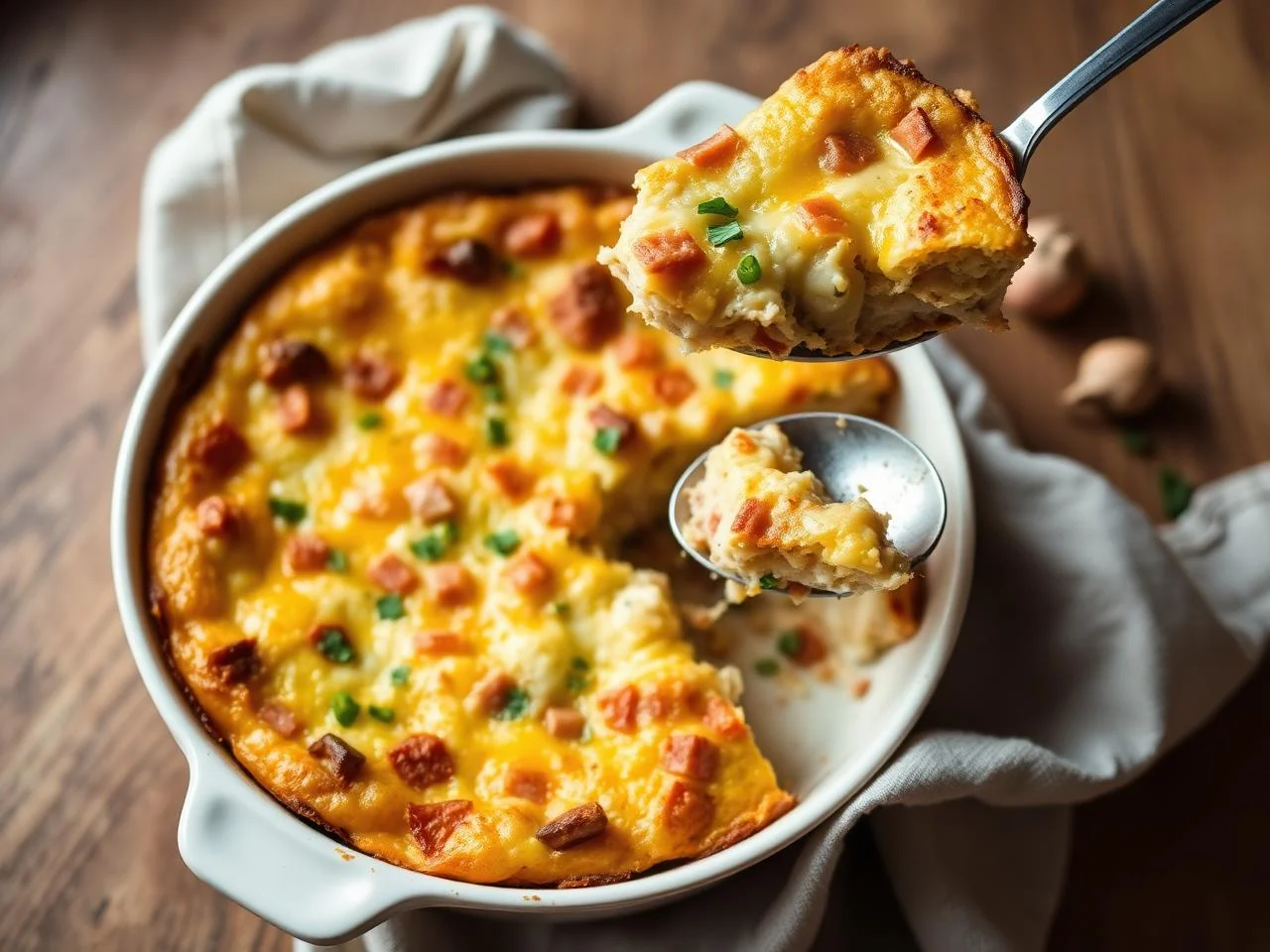 Ham And Cheese Frittata