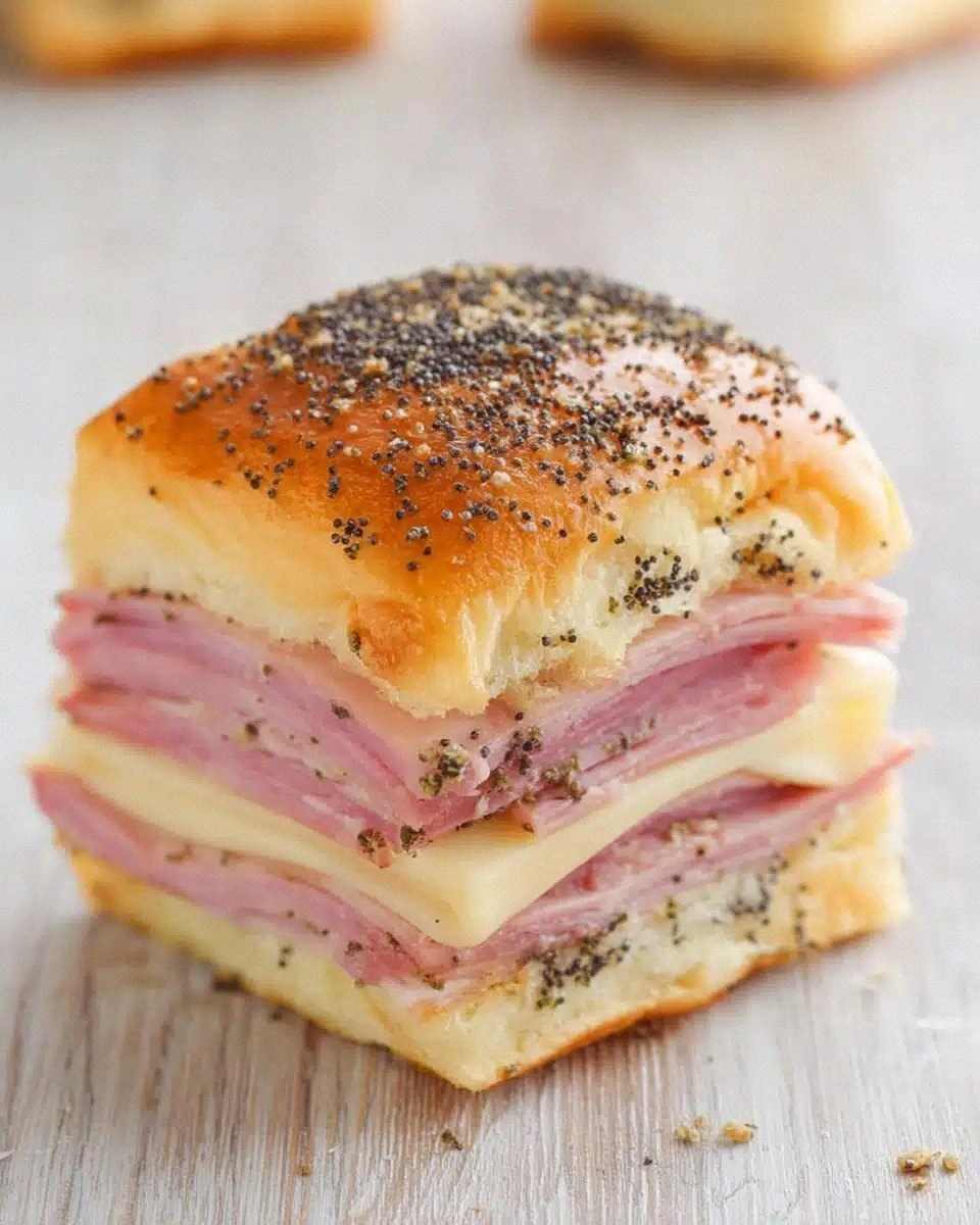 Ham and Cheese Sliders on Hawa