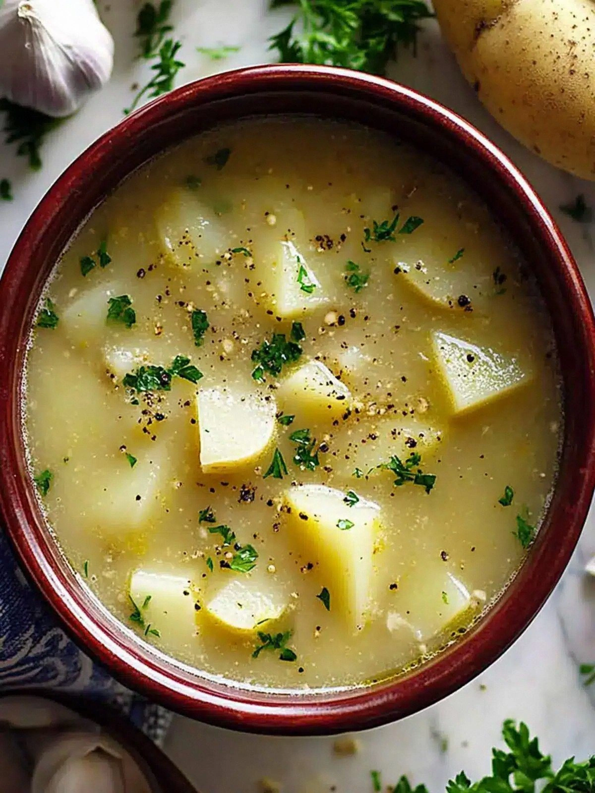 Hangover Cure Garlic Potato So