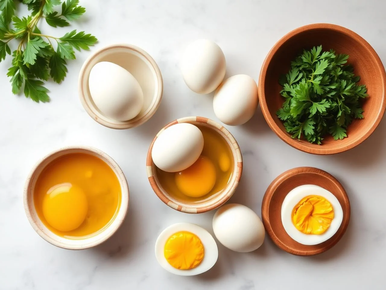 Ingredients for Hard Boiled Eggs