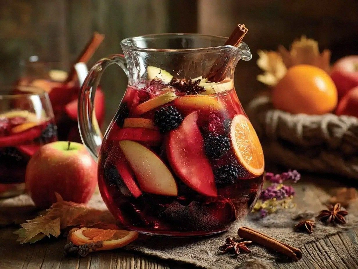 Harvest Moon Sangria Recipe – Easy Cozy Fall Cocktail