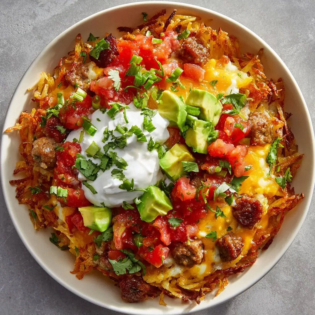 Hash Brown Breakfast Bowls: Th