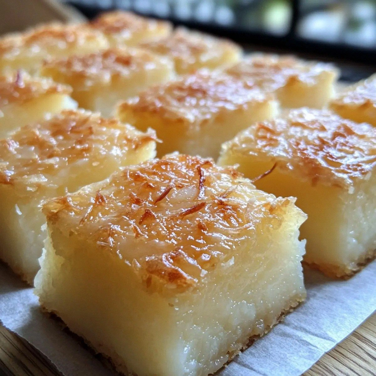 Hawaiian Butter Mochi: Chewy Coconut Bliss Just for You