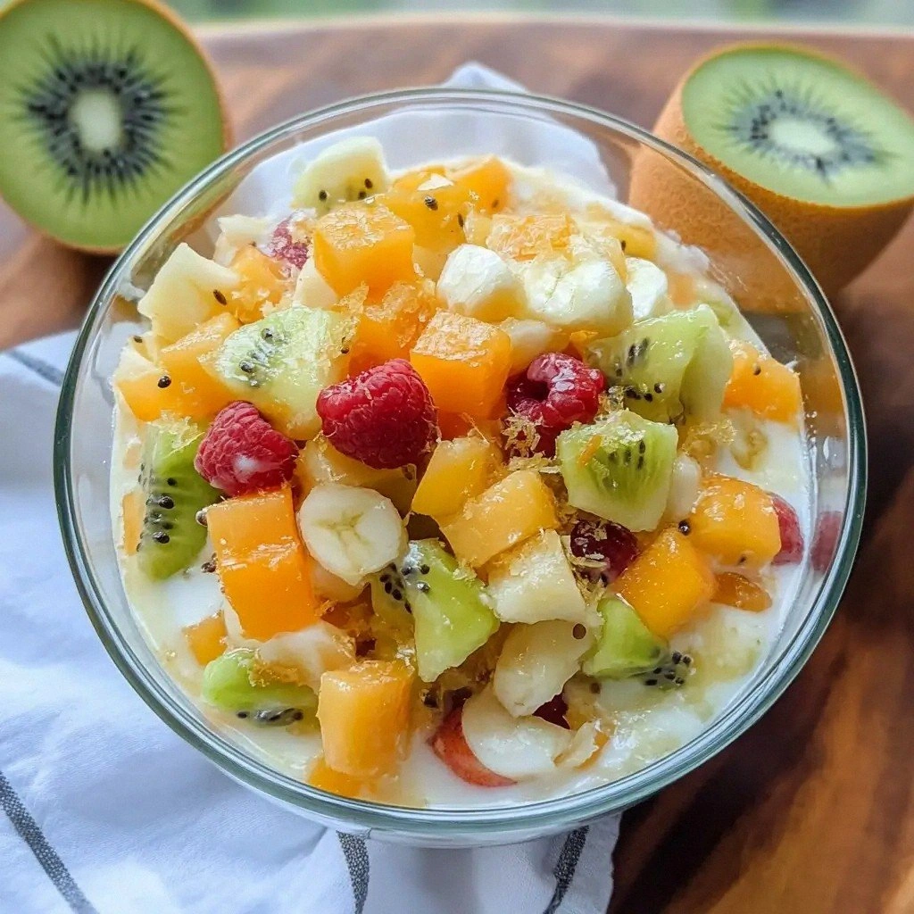 Hawaiian Fruit Salad with Hone