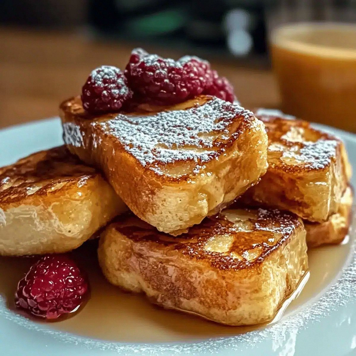 Hawaiian Roll French Toast – Fluffy Bliss in Every Bite
