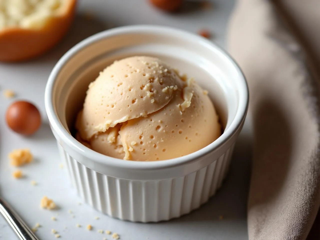 Hazelnut Ice Cream