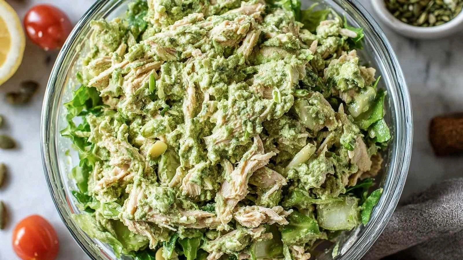 Healthy Green Goddess Chicken 