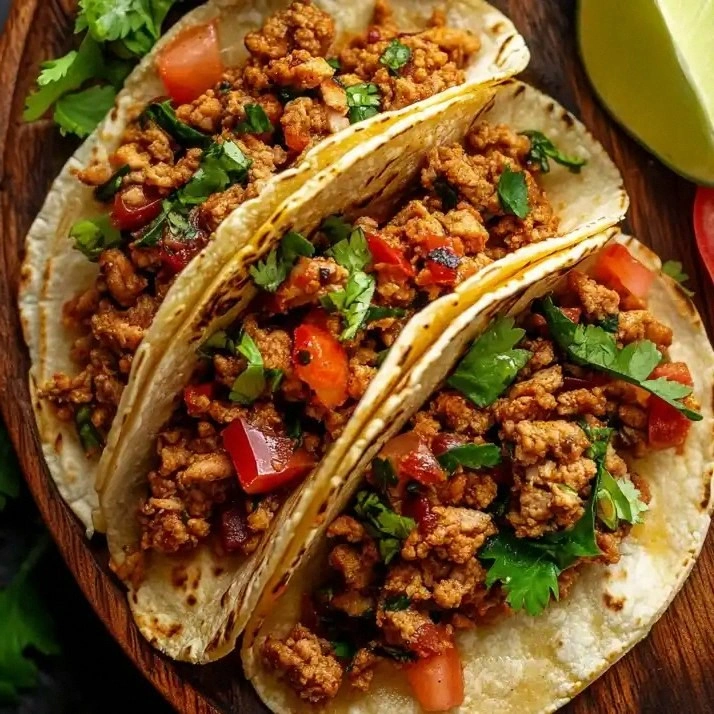 Healthy Ground Turkey Tacos