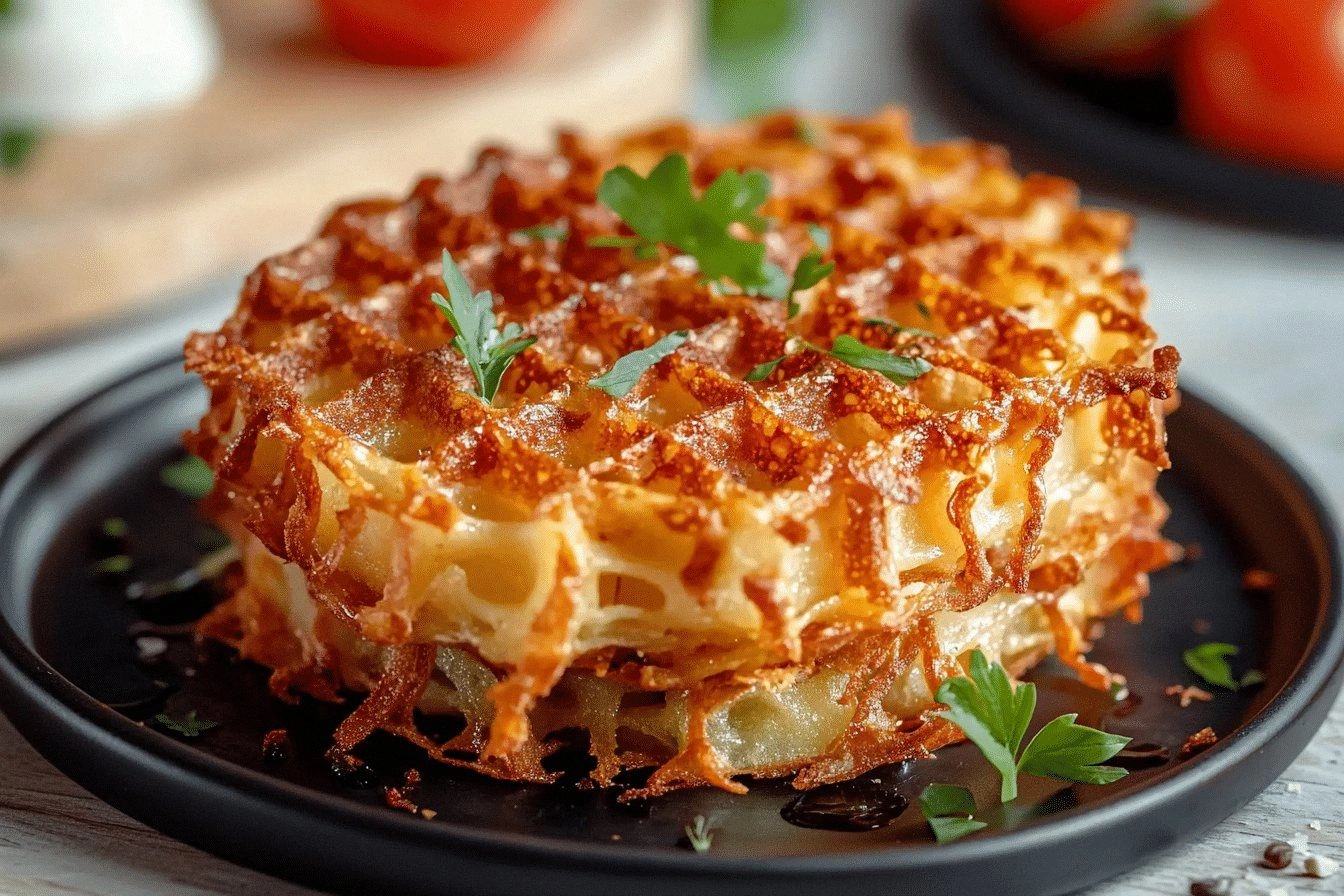 Healthy Hashbrown Chaffle Reci