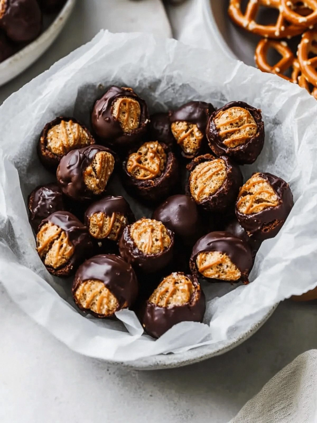 Healthy Peanut Butter Pretzel 