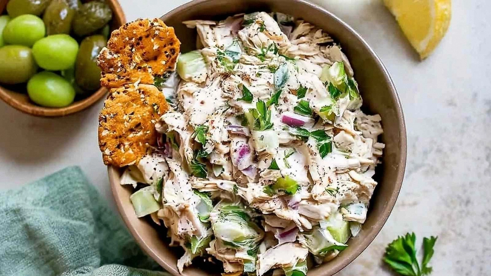 Healthy Rotisserie Chicken Sal