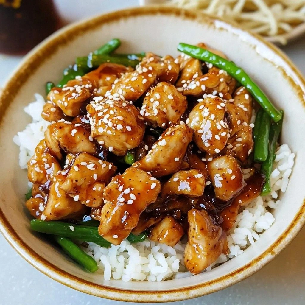 Healthy Sesame Chicken Recipe
