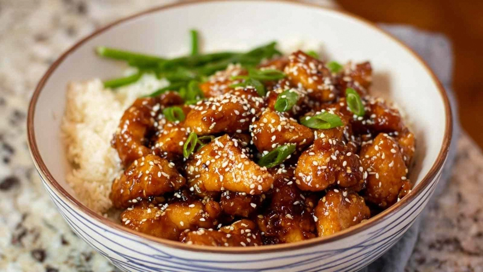 Healthy Sesame Chicken