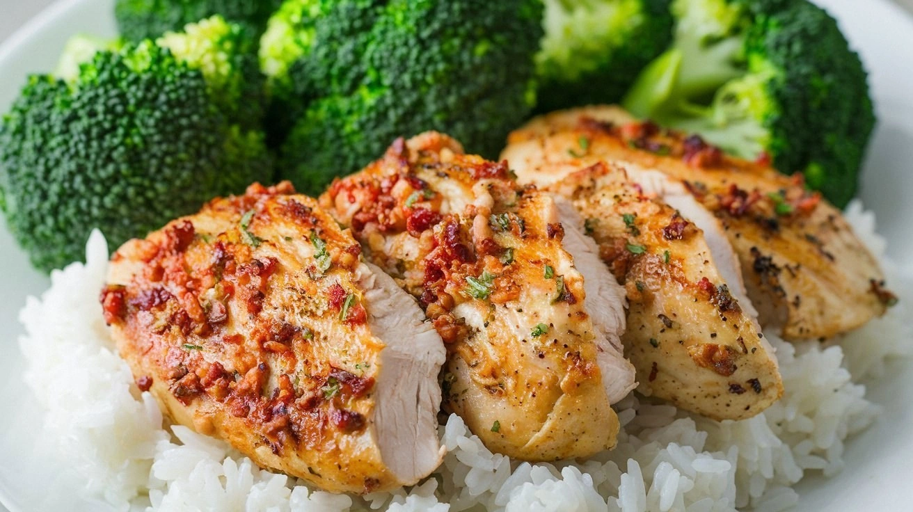 Healthy Slow Cooker Chicken Br