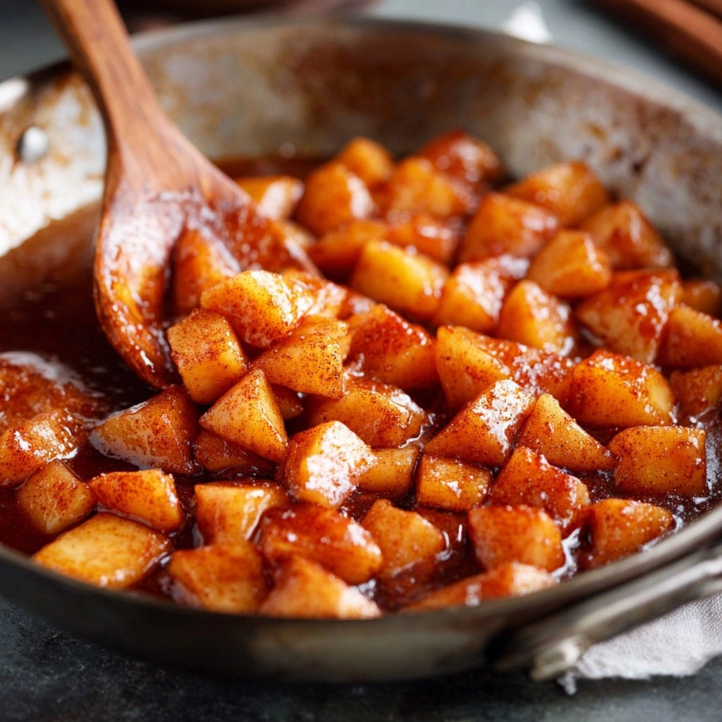 Healthy Stovetop Cinnamon Appl