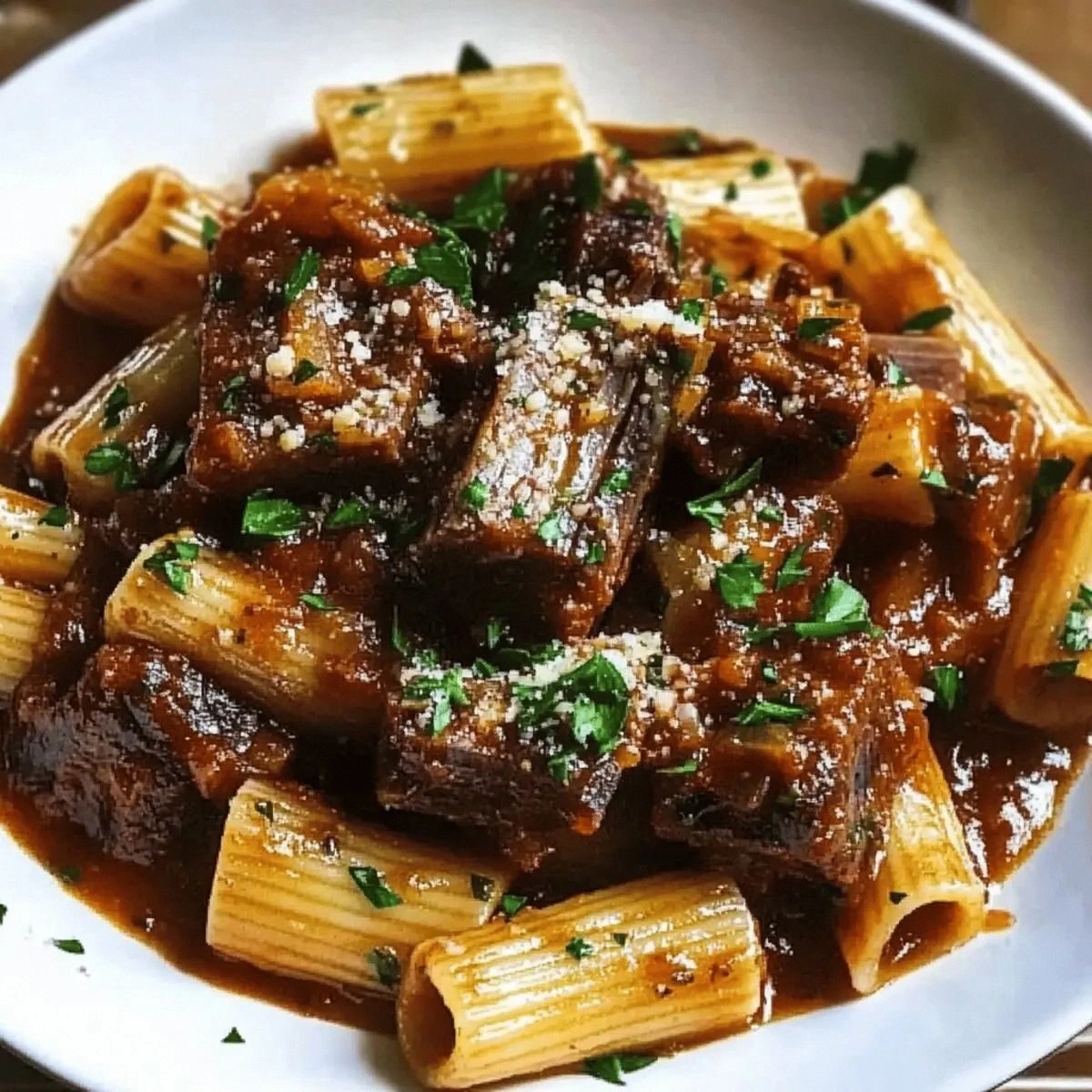 Hearty Braised Short Rib Ragu Pasta for Cozy Family Nights