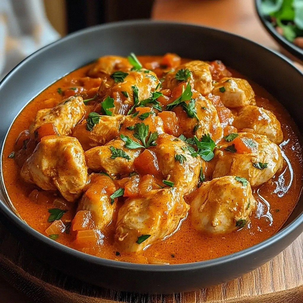 Hearty Chicken Paprikash Recip