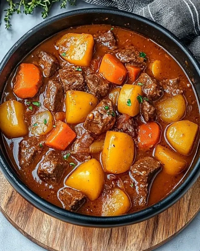 Hearty Homemade Beef Stew: A Comforting Family Recipe
