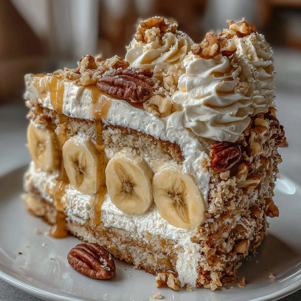 Heavenly Banana Walnut Cream C