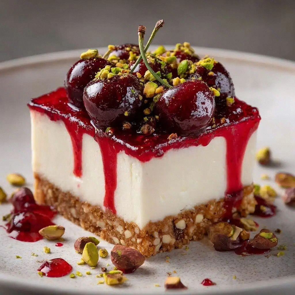 Heavenly Cherry Pistachio Chee