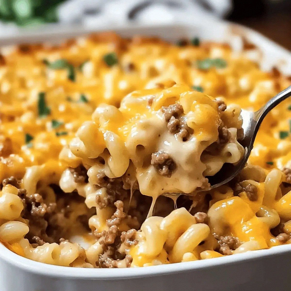 Heavenly Hamburger Mac and Cheese Casserole for Family Fun